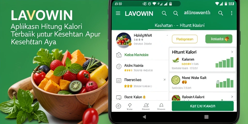 Tampilan antarmuka LAVOWIN yang jelas dan fungsional.